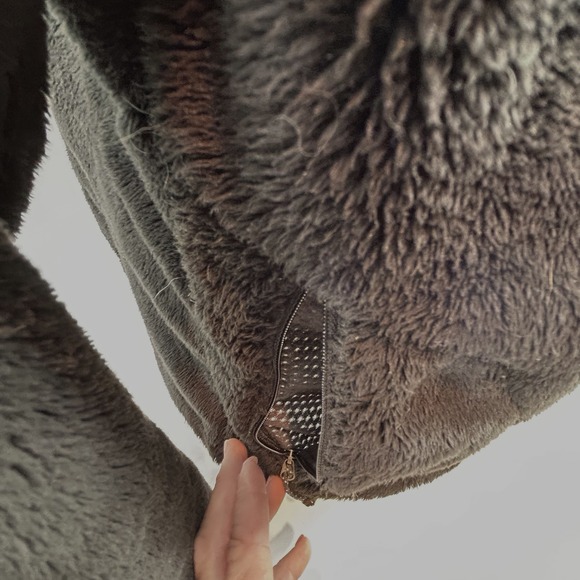 Mountain Hardwear Teddy Fleece Full Zip Jacket L Windstopper - Picture 5 of 16